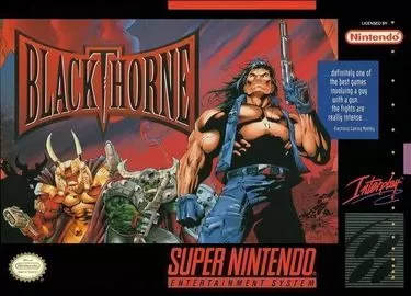 Explore and conquer in Blackthorne. A top SNES action-adventure game with strategy and platformer elements.