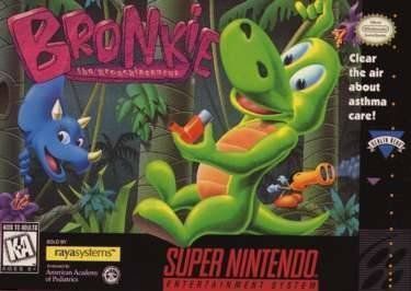 Explore Bronkie the Bronchiasaurus - a unique SNES game promoting asthma health awareness. Learn more about gameplay, release date, and more.