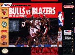 Relive the thrilling 1992 NBA Playoffs with Bulls vs Blazers, a classic SNES sports game. Experience retro basketball action as you battle for the championship.