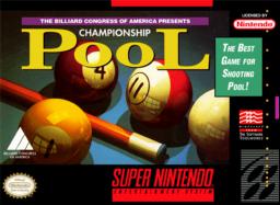 Play Championship Pool on SNES. Enjoy classic billiard action with friends. Perfect for strategy lovers. Released on 25/09/1993.