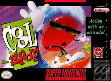 Play Cool Spot, the classic SNES platformer game starring the iconic red spot mascot. Find info, reviews, cheats & download the ROM for this retro SNES gem.