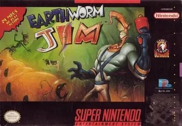 Discover Earthworm Jim, a classic action-adventure SNES game. Play now and relive the excitement!