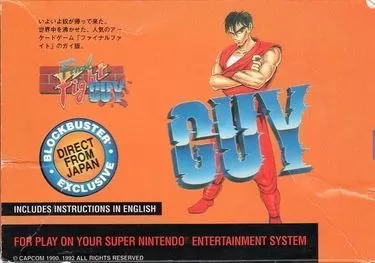 Experience the thrill of Final Fight Guy on SNES. Action-packed gameplay awaits!