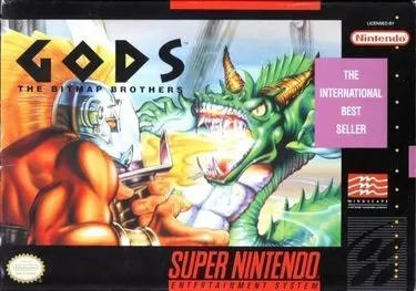 Play Gods for SNES - experience an unmatched blend of action and strategy in this timeless adventure game.