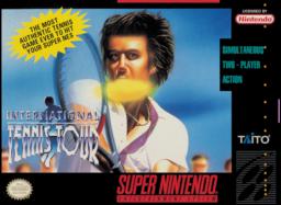 Explore International Tennis Tour on SNES - a classic sports game with intense tennis action and strategy.