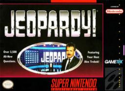 Play Jeopardy on SNES - Ultimate trivia challenge, perfect for trivia enthusiasts.