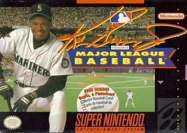 Play Ken Griffey Jr. Presents Major League Baseball on SNES. Dive into MLB action with this classic baseball game.