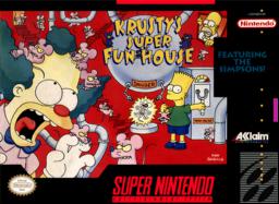 Explore Krusty's Super Fun House on SNES, a timeless classic blending puzzle and platformer action.