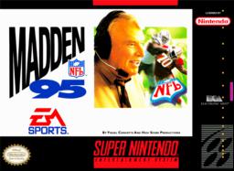 Explore Madden NFL 95 on SNES. Relive classic football action with detailed gameplay.
