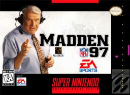 Experience the classic Madden NFL '97 game for SNES. Relive the nostalgia of retro sports games with this iconic SNES football title.