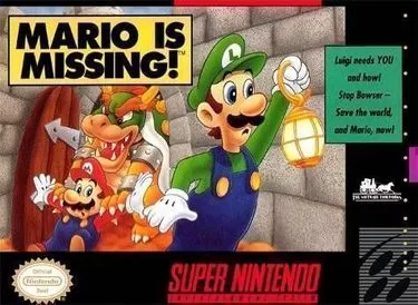 Play Mario is Missing on SNES - Exciting adventure game with strategy elements.