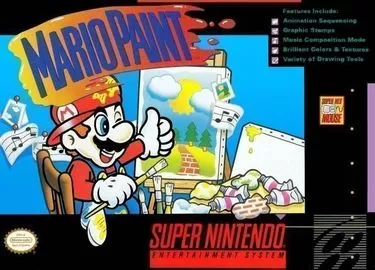 Discover Mario Paint, the SNES classic. Create art, music, and animations effortlessly.