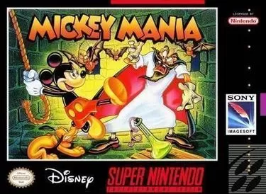 Play Mickey Mania on SNES. Relive classic Disney adventures with this action-packed platformer.