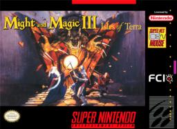 Discover Might and Magic III: Isles of Terra for SNES. Embark on an epic RPG adventure.