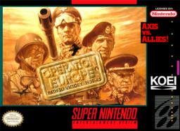 Explore Operation Europe Path to Victory 1939-45 on SNES. Strategic gameplay set in WWII. Free download now!
