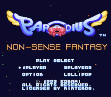 Explore Parodius Non-Sense Fantasy, a top SNES game. Join the adventure today!