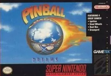 Play Pinball Dreams on SNES - Experience the classic arcade action in this beloved game.