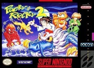 Explore the magical world of Pocky & Rocky 2. An unforgettable SNES adventure game with action, strategy, and RPG elements.