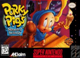 Play Porky Pig's Haunted Holiday - a top SNES adventure game filled with spooky fun. Explore, solve puzzles, and more!