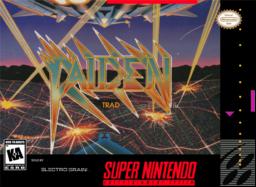 Play Raiden Trad on SNES. Classic space shooter with engaging gameplay. Unleash your arcade skills!