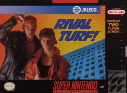 Play Rival Turf!, an action-packed SNES game now! Relive the 90s beat 'em up adventure.