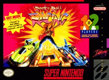 Play Rock & Roll Racing on SNES. A classic racing game filled with action and adventure.