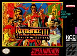 Play Romance of the Three Kingdoms III SNES for classic strategy fun. Join the epic battles.