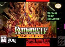 Unleash your strategic genius with Romance of the Three Kingdoms IV on SNES. Experience epic battles and historical conquests.