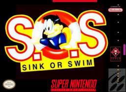 Play S.O.S. Sink or Swim, a thrilling SNES adventure game. Explore, strategize, and survive!