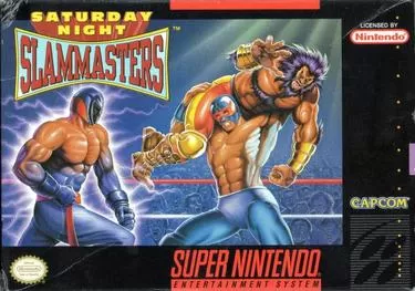 Play Saturday Night Slam Masters, a classic SNES wrestling game. Engage in action-packed battles and relive retro wrestling fun.