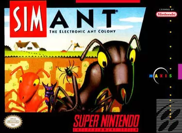 Explore and dominate in SimAnt for SNES. Master ant colonies, strategize and survive. Play now!