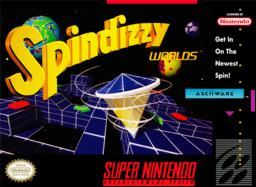 Explore Spindizzy Worlds on SNES. Engage in puzzles, adventure, and strategy in this classic game!
