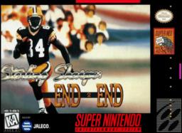 Play Sterling Sharpe: End 2 End, a classic SNES sports game. Experience the ultimate football simulation!