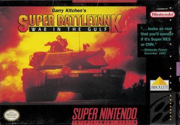 Play Super Battletank: War in the Gulf on SNES. Experience a classic tank combat game in a historical setting. 