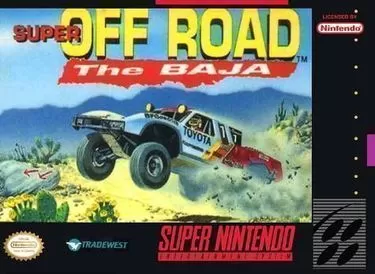 Play Super Off Road: The Baja - SNES top racing game. Experience thrilling off-road races!