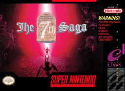 Explore the epic RPG adventure of The 7th Saga for SNES. Join the quest today!