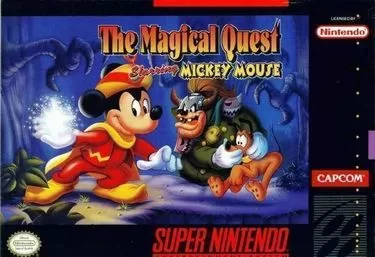 Explore 'The Magical Quest Starring Mickey Mouse' on SNES. A thrilling platformer adventure. Play now!
