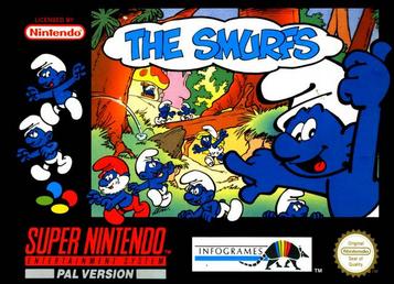 Experience the adventure of The Smurfs on SNES! Join multiplayer fantasy fun, explore magical worlds, solve puzzles, and battle foes in this classic platformer.