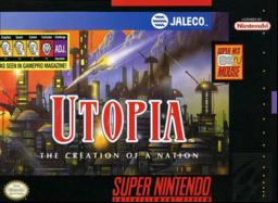 Explore Utopia: The Creation of a Nation on SNES. Dive into strategy, sci-fi city-building adventures.