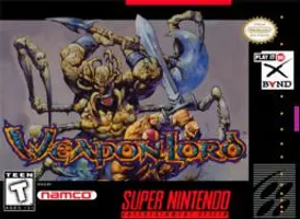 Explore the medieval fantasy RPG, WeaponLord, on SNES. Engage in competitive combat.